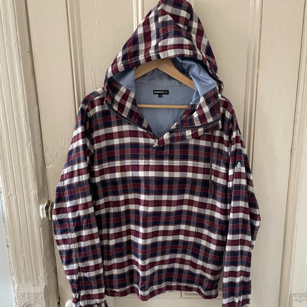 Burkman Bros Madras, Lined Pullover - Size Sm